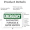 Signmission Safety Culture Sign, 5 in Width, Vinyl Decal, Rectangle OS-2PACK-EM-D-35-L-10391 - alternate 5